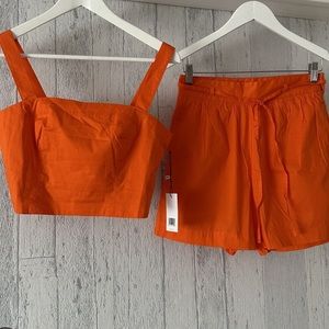 Jason Wu Orange Two Piece Set